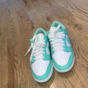 Nike Dunk Green Glow Womens